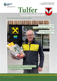 Tulfer Gemeindeblatt Feber 2022 herunterladen