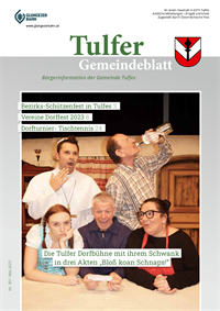 Tulfer Gemeindeblatt Mai 2023 herunterladen