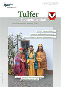Tulfer Gemeindeblatt Jänner 2024 herunterladen
