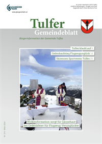 Tulfer Gemeindeblatt März 2024 herunterladen